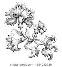 Vintage Images Pictures Photos Vintage Photographs Shutterstock Vintage Flower Tattoo Vintage Tattoo Flower Drawing