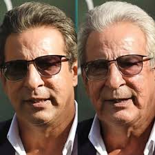 Classic wasim akram | icc men's cricket world cup 1992. Wasim Akram On Twitter Not Bad For An Old Fella Phew 20yearsfromnow Hopefullynotearlier Faceappisnttoobad
