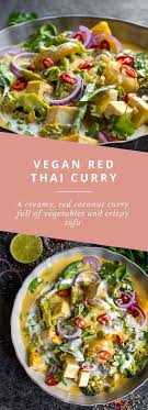 Vegan Red Thai Coconut Curry Lauren Caris Cooks Rezept Gesunde Rezepte Vegane Rezepte Gesund Vegetarische Gerichte