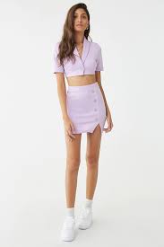 Black And White Plaid Skirt And Jacket Set Cropped Blazer Mini Skirt Set Forever 21 Fashion Trendy Outfits Mini Skirts