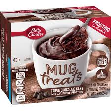 Cake mix, milk, baking powder, powdered sugar, baking soda, all purpose flour and 6 more. Betty Crocker Mug Treats Triple Chocolate Cake Mix 4ct 12 5oz Target