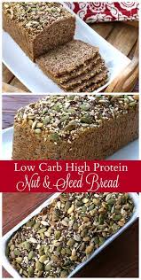 Low Carb High Protein Nut Seed Bread Paleo Recipe High Protein Low Carb Protein Bread Recipes