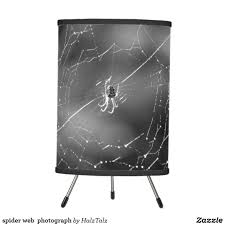 Spider Web Photograph Tripod Lamp With Images Lamp Tripod Lamp Table Pendant