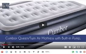 Cumbor Twin Xl Air Mattress With Built In Pump Review For Guest And Camping Air Mattress Twin Air Mattress Mattress