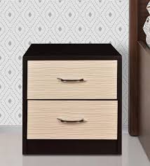 Rated 5 out of 5 stars. Buy Denver Bed Side Table In Ivory Black Colour By Parin Online Bedside Chests Tables Furniture Pepperfry Product
