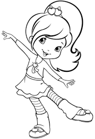 Plum Pudding Coloring Page Dance Coloring Pages Cartoon Coloring Pages Cute Coloring Pages