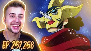 THE BEST CHARACTER IN ONE PIECE SOGEKING!! One Piece Episode 257 & 258  REACTION + REVIEW!