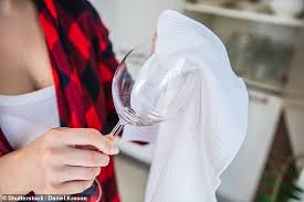 If your wine glasses are made out of crystal, they cannot be washed in the dishwasher like ordinary glasses, and will require extra special care. What Are The Tricks To Cleaning Foggy Used Wine Glasses So They Sparkle Daily Mail Online