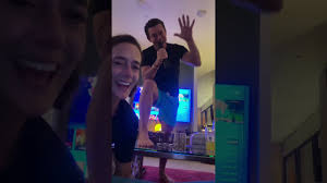 Luke Evans sings as Celine Dion 😂