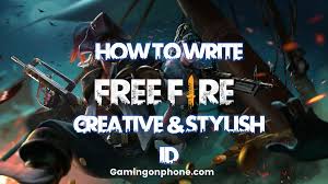 Actually they go after active enemies, hide them in a shallow shelter or taunt them from a vehicle. Free Fire Here S How To Write Id Names In Stylish And Creative Fonts