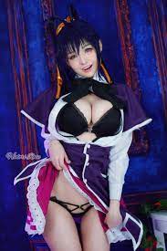 Akeno flashing for you, Hidori Rose cosplay : r/HighschoolDxDr34