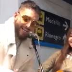 Maluma Spotted Performing 'Corazón' at Colombian Airport