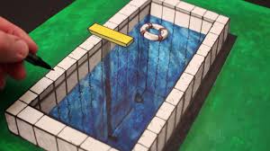 See A Simple Way To Draw An Anamorphic Illusion Drawing Of A Swimming Pool In This Short Youtube Art Tutorial Drawing Illusion Drawings Drawings Pool Drawing