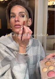 Full face of Laura Geller. Let me know if you want a part 2.  #lauragellerbeauty #matureskinmakeup #matureskin #makeuptutorial @Laura  Geller Beauty