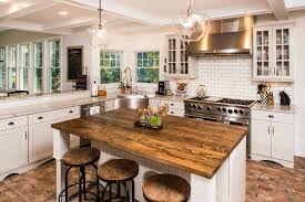 traditional kitchen with a rustic flare