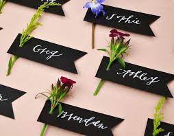 4 Diy Place Card Ideas For Spring Weddings Cards Pockets Design Idea Blog Wedding Place Cards Wedding Name Cards Place Cards Wedding Diy