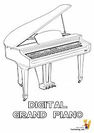 The petite grand is the smallest of all the horizontal pianos. Mighty Piano Musical Instrument Coloring Piano 19 Free Keyboard