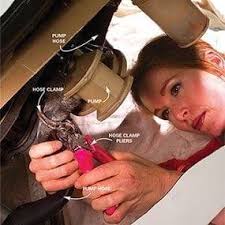 What can I use to stop water leakages around the hose clamp?