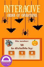 Math Divisibility Rules Activity Interactive Halloween Halloween Teaching Halloween Resources Math Problem Solving Activities