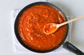 It has some tomato paste to thicken it, it has spices and aromatic vegetables like onions, carrots and garlic, just like tomato sauce. What To Use If You Do Not Have Tomato Sauce