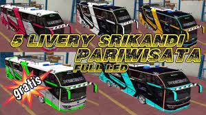 It's easy to download and install to your mobile phone. 5 Livery Pariwisata Full Led Srikandi Shd Bussid V3 3 Youtube