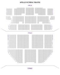 Apollo Victoria Theatre Seating Plan Boxoffice Co Uk