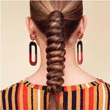 pin von salon bateau auf f14 ponytail coda di cavallo zopf haare pferdeschwanz geflochten flechtfrisuren