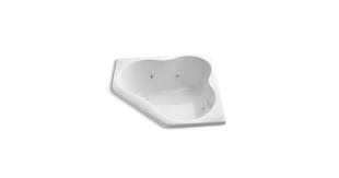 These kohler whirlpool tub come with balboa control systems. K 1154 H 5454 Two Person Corner Whirlpool Bath With Heater Kohler