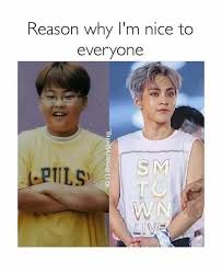 You Can T Judge People By Their Ways Of Living Or Their Looks Maybe Who Knows They Will Be Next K Pop Idols Exo Xiumin Exo Memes Kpop Exo