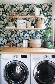 15 Wallpaper Ideas For Spring Domino Laundry Room Decor Laundry Room Inspiration Laundry Room Design