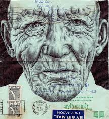 Mark Powell's Vivid Biro Pen Portraits