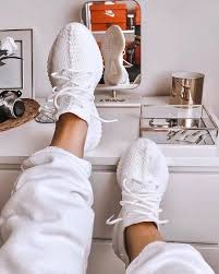 The adidas yeezy boost 350 v2 triple white first released in 2017, and made a comeback in 2018. Adidas Yeezy Boost 350 V2 Cream Triple White On The Account Instagram Of Boostyeezyfeed Spotern