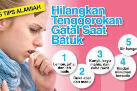 Saat tenggorokan terasa gatal, rasanya tentu sangatlah tidak nyaman. 5 Cara Alamiah Hilangkan Tenggorokan Gatal Saat Batuk