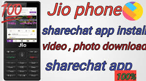 How To Download Share Chat App In Jio Phone Sharechat Download Jio Phone Youtube