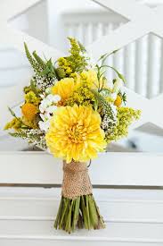 Turquoise And Yellow Wedding Flowers Yellow Wedding Bouquet I Absolutely Love The Wi Yellow Wedding Flowers Yellow Wedding Bouquet Yellow Flower Arrangements