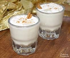 Whiskey whiskey is a strong, sharp liquor that will add some serious heat to your eggnog, cutting out some of the sweetness but still not overpowering the nog. Coquito Puerto Rican Eggnog Curious Cuisiniere