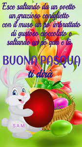 La pasqua e anche unoccasione per passare un po di tempo in compagnia di amici e parenti con cui possiamo scambiarci frasi e auguri di affetto e speranza per il. Frasi Di Auguri Di Pasqua Idee Pasquali Cartolina Di Pasqua Pasqua