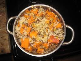 Crockpot Dog Food Recipe It S Vegan But I Added 1 Lb Of Ground Beef To The 6 C Water 1 Vegetarian Dog Food Recipe Dog Food Recipes Healthy Dog Food Recipes