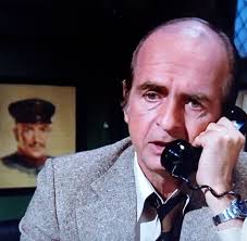 Why does character look injured in episode?