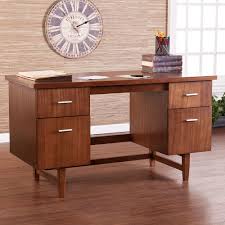 Trends On A Budget Midcentury Modern Officefurniture Com Mid Century Modern Patio Furniture Wood Writing Desk Mid Century Modern Furniture