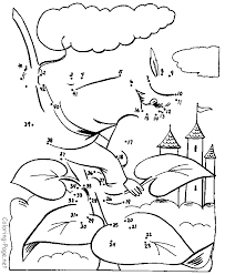 Jack And The Beanstalk Jack And The Beanstalk Coloring Pages Connect The Dots