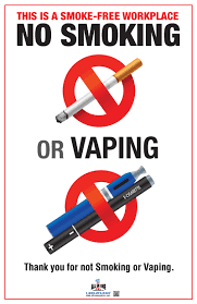I very much doubt many parents would let their kids vape since it still is enabling addiction to nicotine. Smoke Free No Vaping Poster Mainimage Vaping Poster Vape Vape Poster