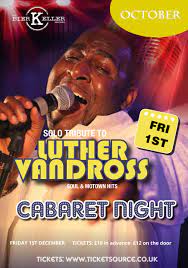 Motown Christmas 2021 Luter Vandross Luther Vandross Solo Mowtown Hits The Coppid Beech Hotel