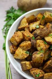 Roasted potatoes are normally served as a side dish and you can serve them with butter. Crispy Oven Roasted Potatoes Recipe Everyday Eileen