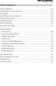 Mar 11, 2021 · we have compiled a list here of the different mini cameras and their instructions so you can either find your model or find a model similar to your camera and follow the instructions in the case that you have lost your own instructions. Portable Multimedia Nbdvr300gw Dash Cam User Manual Nbdvr300w Instruction Manual English R2