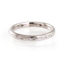 Intricate Engraved Wedding Ring Mitchel Hand Engraved Wedding Ring Wedding Band Engraving Engraved Wedding Rings