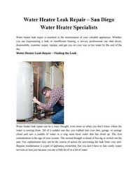 We offer a wide variety of plumbing services to local residents and businesses, which include professional plumbing installations, repairs, and maintenance. 31 Water Heater Repair And Installation San Diego Ideas Water Heater Repair Water Heater Heater