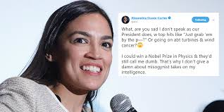 But to be honest, i'm less concerned with her dumb economics. Aoc Twitter Democrat Destroys Misogynistic Troll For Questioning Her Intelligence Indy100 Indy100