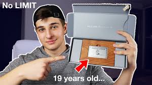 Use walletflo for all your credit card needs. Unboxing My No Limit American Express Platinum Card Youtube