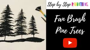 Mar 24, 2020 · to create the body of your pine tree: Painting Trees With A Fan Brush Step By Step Acrylic Painting